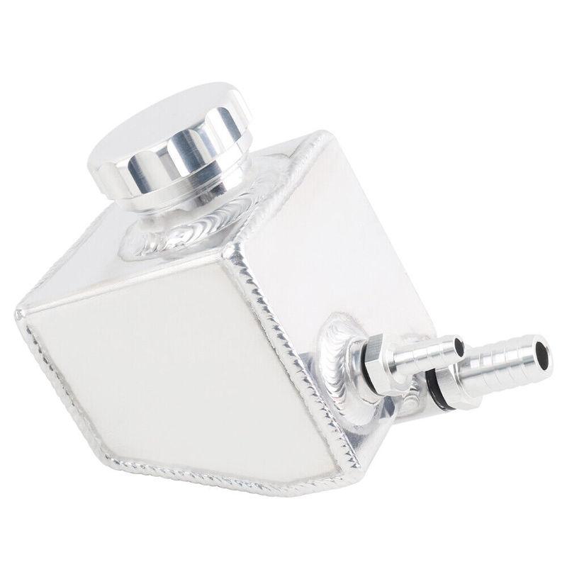 Aluminum Power Steering Pump Fluid Reservoir Tank Sandblasting for V6 V8 VT VX VU VY VZ VE LS1 LS2 Silver Black