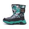 Kinder Schneestiefel Mädchen Wasserdicht Winter Herbst Gummistiefel Kinder Samt High-Top Baumwolle Warme Schuhe