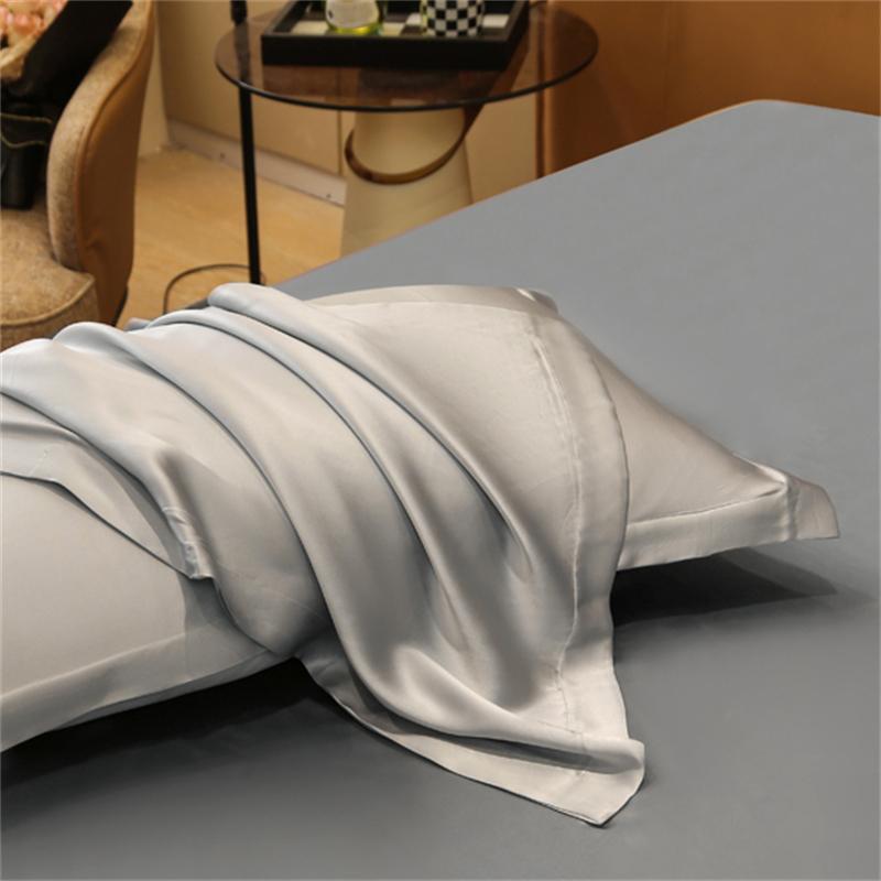 1PC Natural Mulberry Silk Pillowcase Grade 6A Real Silk Pillow Case Solid Color Envelope Pillow Cover 48x74 Cover Pillow 1PC