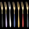 Stainless Steel Portable Fruit Fork Set