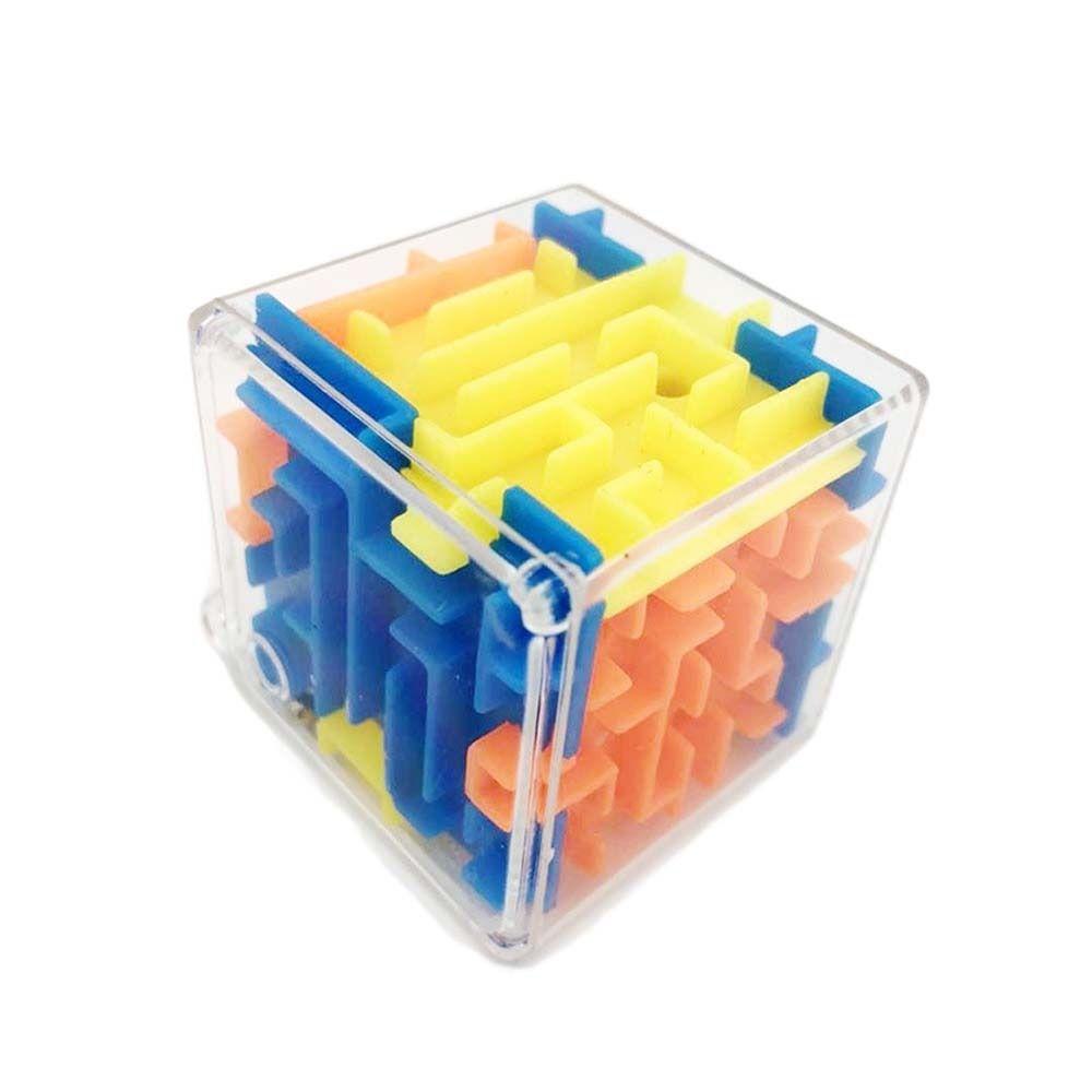 

Reliever Anxiety Toys 3D Rolling Ball Game Labyrinth Game 3D Maze Magic Cube Educational Toys