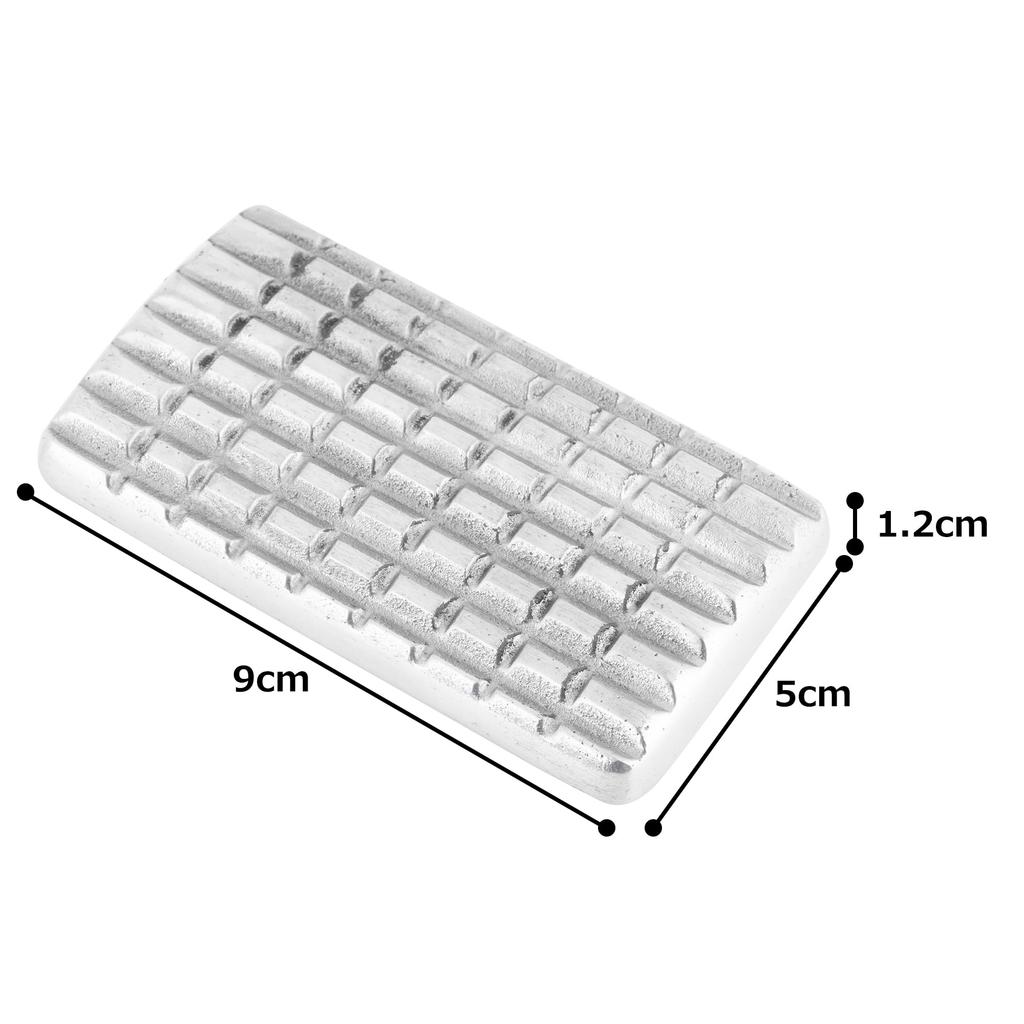 Kijima Motorcycle Parts Brake Pedal Cover (Aluminum) Long Size for 2014 and later Sportster (HD-05365)