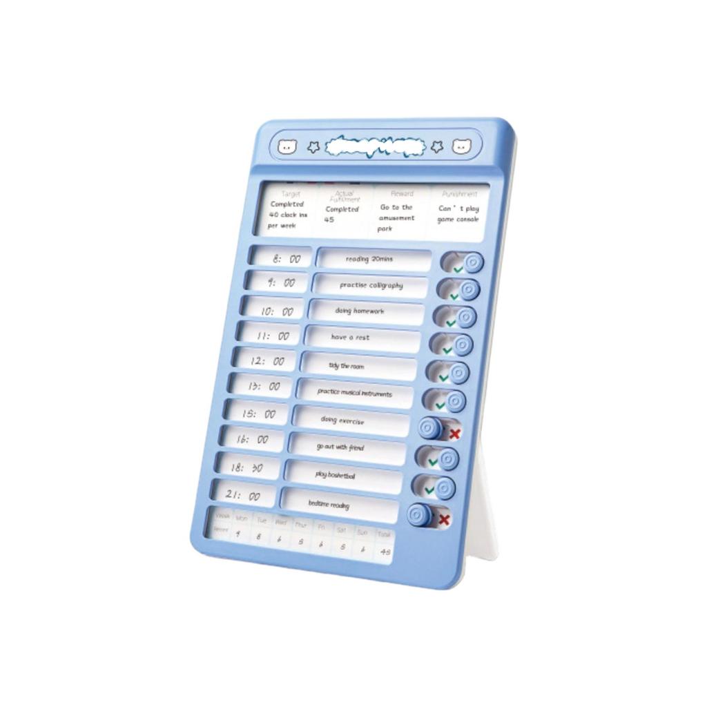 Selbstdisziplin Lernplan, Aufgabenliste und Planungsbrett-Erinnerungen Geeignet für Zuhause, Schule und den Gebrauch.