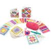 50Pcs/Box Mix Matchs Designs The Granny Square Card Decks Knitting Kit For Adults Diy Grandma Knitted Pattern Set