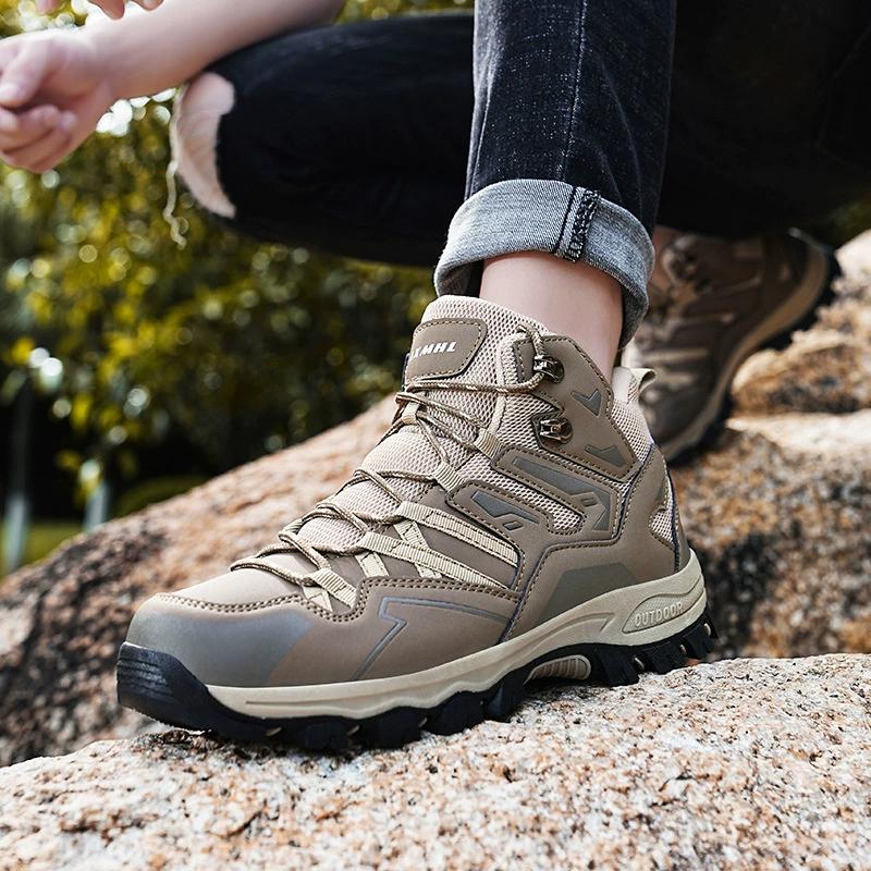 Autumn and Winter Hiking Shoes, Unisex High Top Hiking, Off-road Hiking Shoes, Outdoor Shoes, Sports Shoes