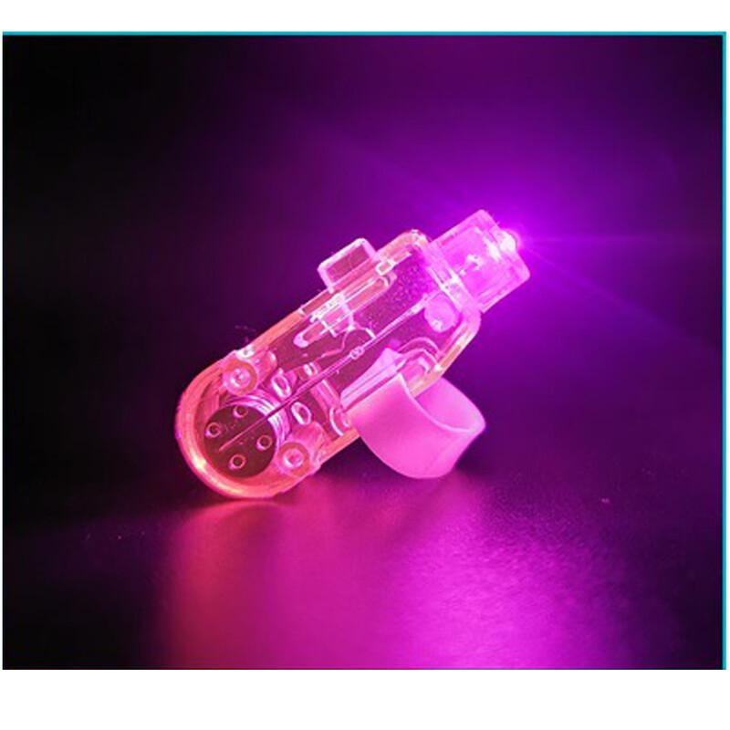 LED Finger Ring Laser Lights 50-Pack