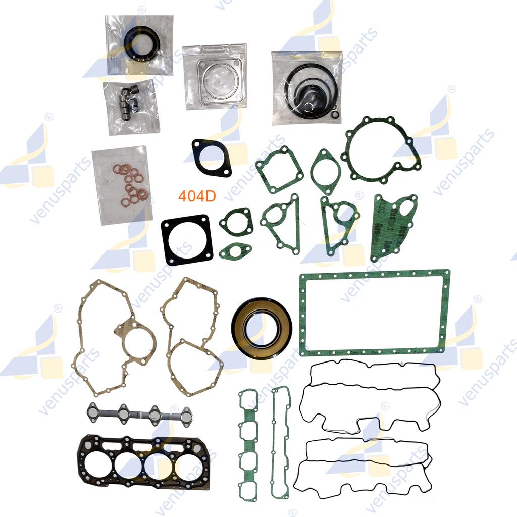 404D Full Gasket Set Kit For Perkins Engine With Cylinder Head Gasket Overhaul Rebuild Kit