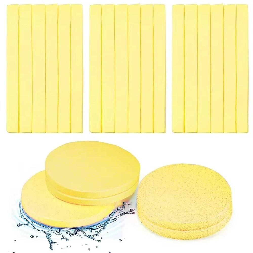 12PCS/Set Facial Clean Pad Cosmetic Puff Skin Care Facial Clean Washing Sponges  Women