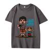 Bad Bunny Dtmf Cartoon T-Shirt  neu Herren Damen Oversized 100% Baumwolle Kurzarm Sommerdruck Unisex Übergröße Oberteile