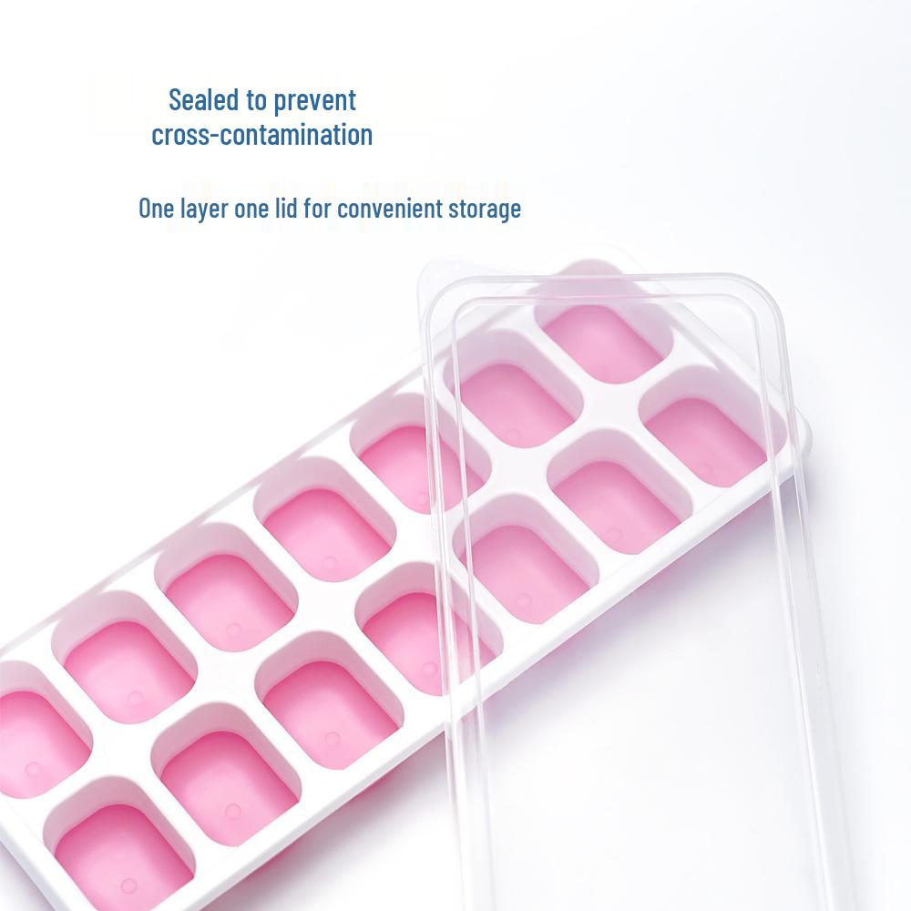 Silicone Ice Cube Mold - Flexible, Food-Grade, Easy-Release for Home