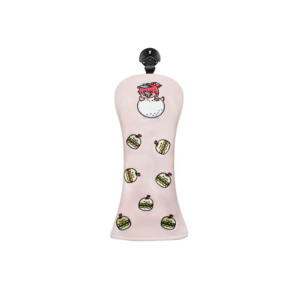 

Вышивка для гибридного чехла для головки гольф-клуба Чехол для головки гольф-клуба Чехол для головки гольф-паттера типа молоток B