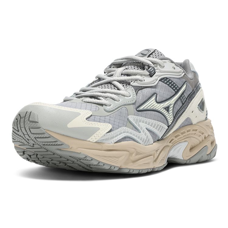 Mizuno Scarpe Casual Basse Unisex Adventure Twe Tessuto Grigio Argento D1GH230109