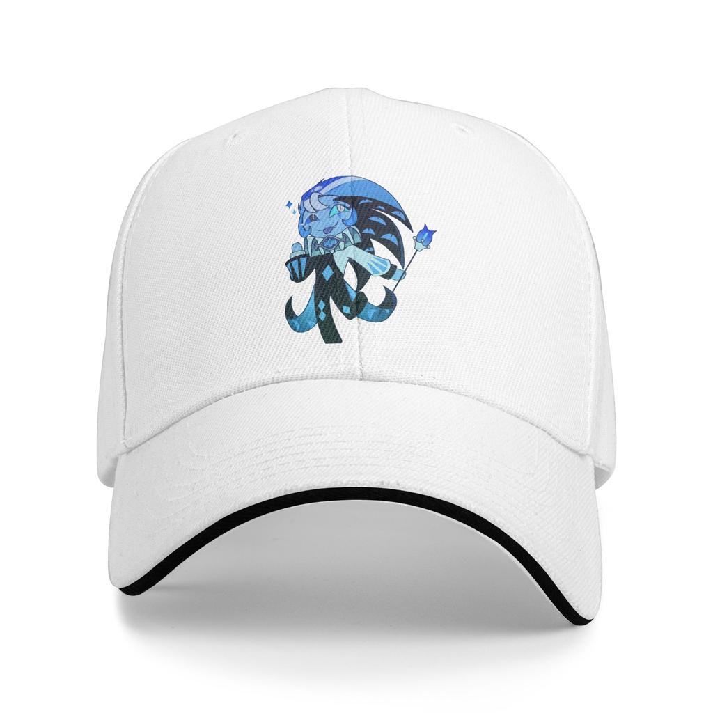 Shadow Milk Cookie Baseball Caps Fashion Cookie Run Kingdom Sandwich Hat Unisex Women Adjustable Headwear Outdoor