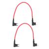 2 Satz TIPM Bypass Kabel Sicherungsadapter Halter 14AWG 20AMP Reparatur Kraftstoffpumpenrelais Zubehör