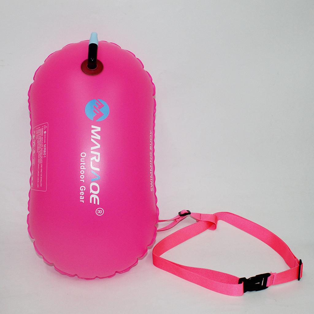 Single Airbag Swimming Bag Easy To Inflate with Drift Bag Float with Swimming Safety Buoy Tugboat Inflatable Lifesaving Buoy