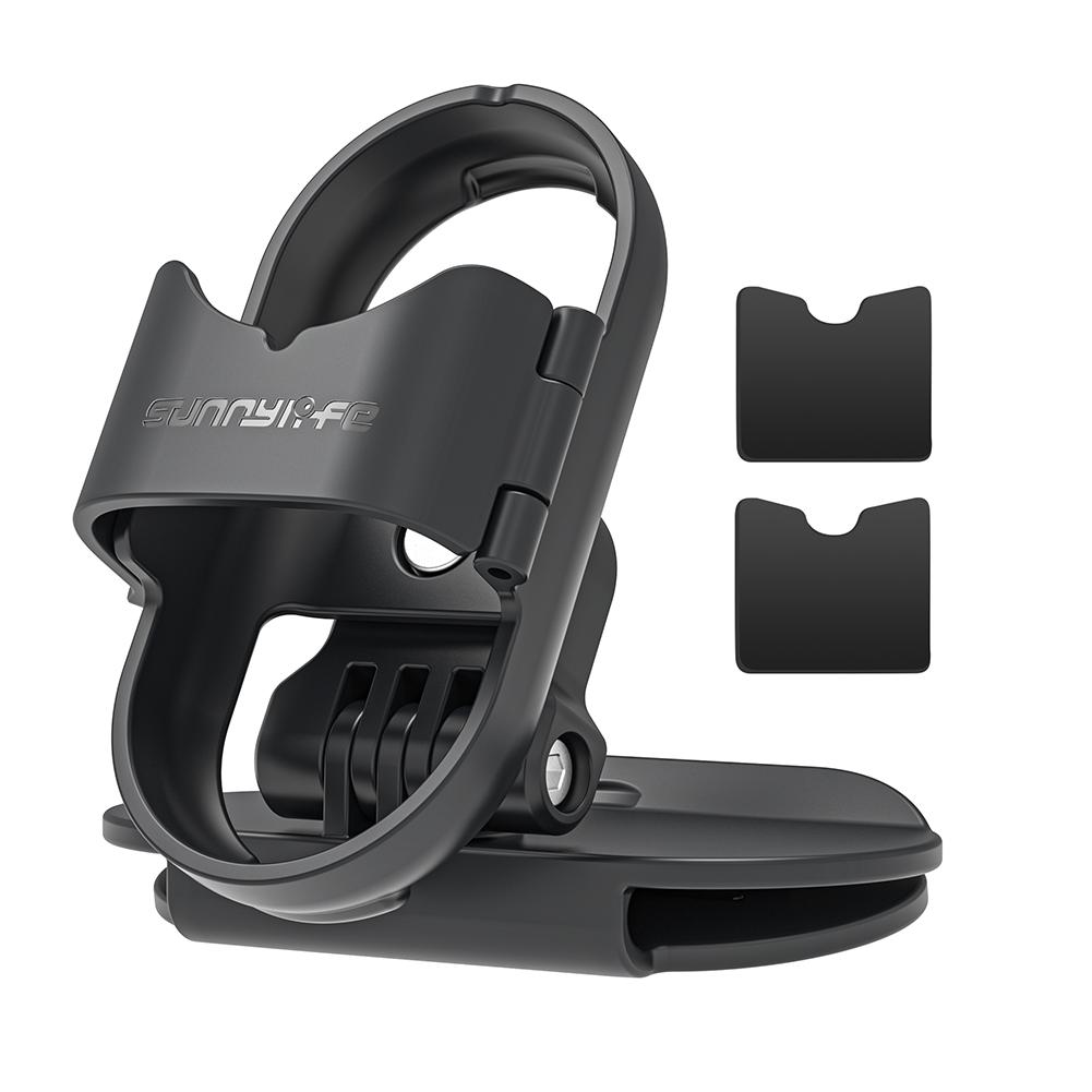 

Клипса для шляпы Фиксирующее крепление-зажим 360 градусов Держатель крышки камеры Быстросъемная спортивная клипса для шляпы для Insta360 GO 3/GO 3S Аксессуары для камеры