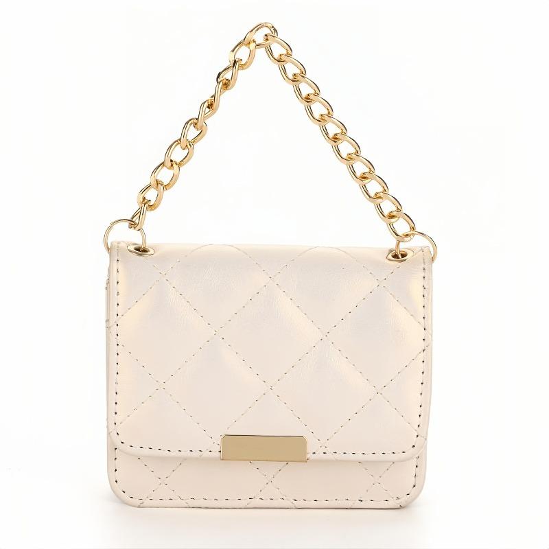 

stitched chain tote bag, crossbody bag, popular shoulder bag, a versatile small women s square bag..zwq слоновая кость