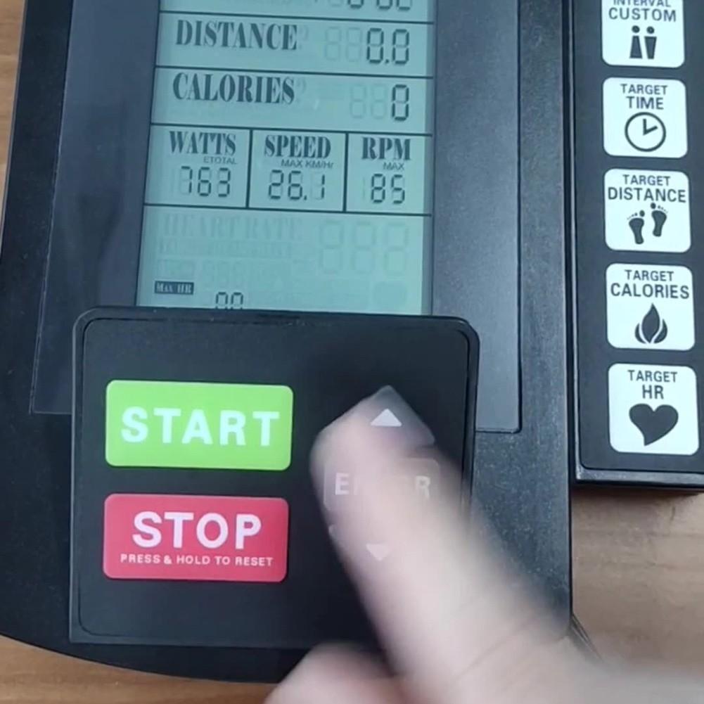 Monitor Speedometer Wind Resistance Exercise Bike Counter Display Monitor