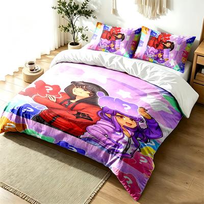 APHMAU 3-teiliges Bettwäsche-Set Einfaches Modernes Bettwäsche-Set Knitterfest Weicher Stoff Ganzjahresnutzung ein perfektes Geschenk