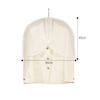 5PCS Hanging Clothes Dust Cover Transparent Clothing Storage Cover New Suit Coat Dust Bag  Home