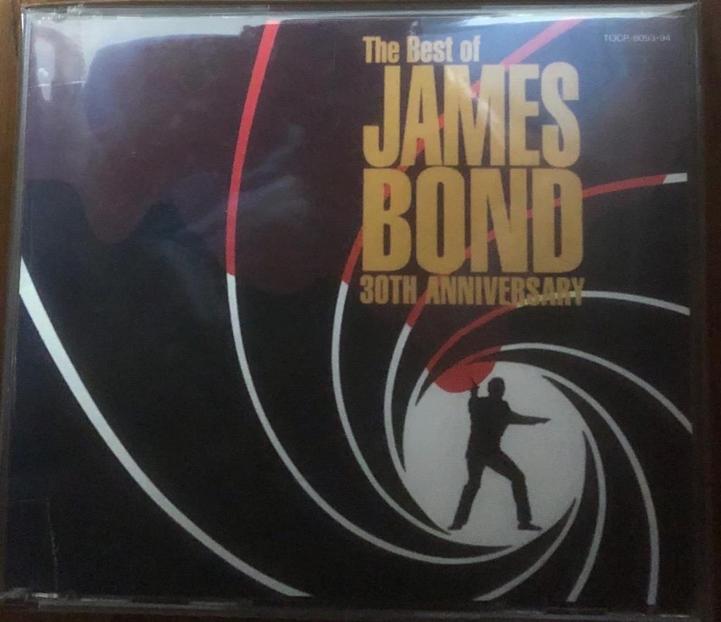 CD VARIOUS - Best Of James Bond 30th Anniversary TOCP809394 EMI 1993 Japan Rock Used