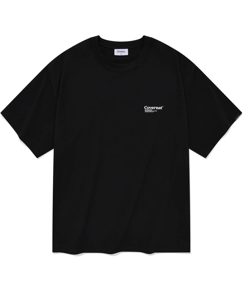 COVERNAT Travel T-Shirt Black