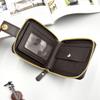 New Retro Men's High-end Short Zipper Wallet Change Storage Card Bag