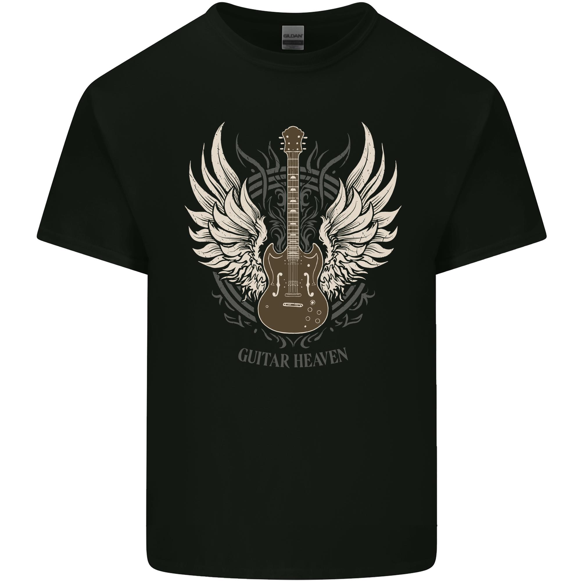 Guitar Heaven Rock n Roll Music Heavy Metal Unisexs Light Cotton TShirt S