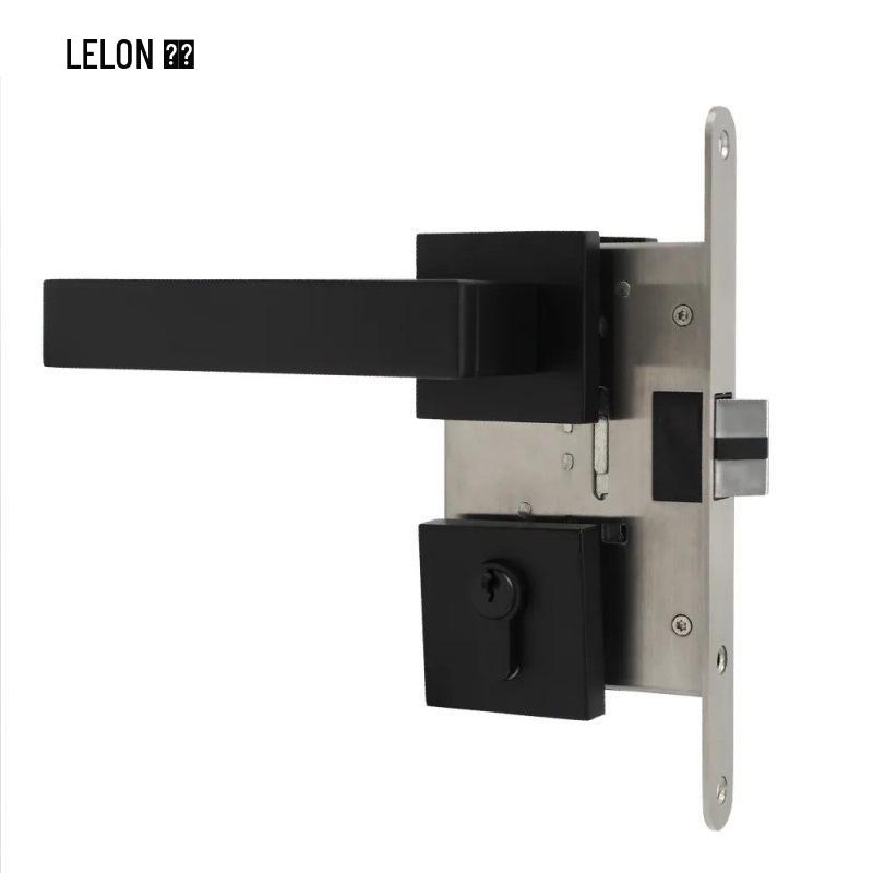 Custom Magnetic Silent Square Interior Door Handle Lock