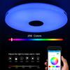 300W/500W LED-Deckenleuchte mit Bluetooth-Lautsprecher, dimmbare RGB-Farbwechsel-APP-Steuerung + Fernbedienungsleuchte