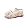 Braided toe cap girls' sandals with soft soles summer new style for children and babies anti-kick lightweight princess sandals