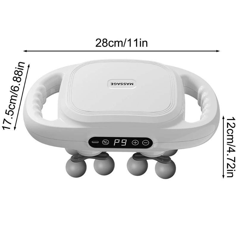 12 Head Deep Muscle Massager Gun High-Frequency Vibration Fascia Therapy with for Relaxation And Back Pain Relief