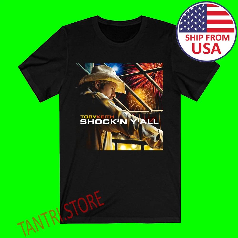 

Toby Keith Shock Y All Men s Black Size S to 3XL 4XL