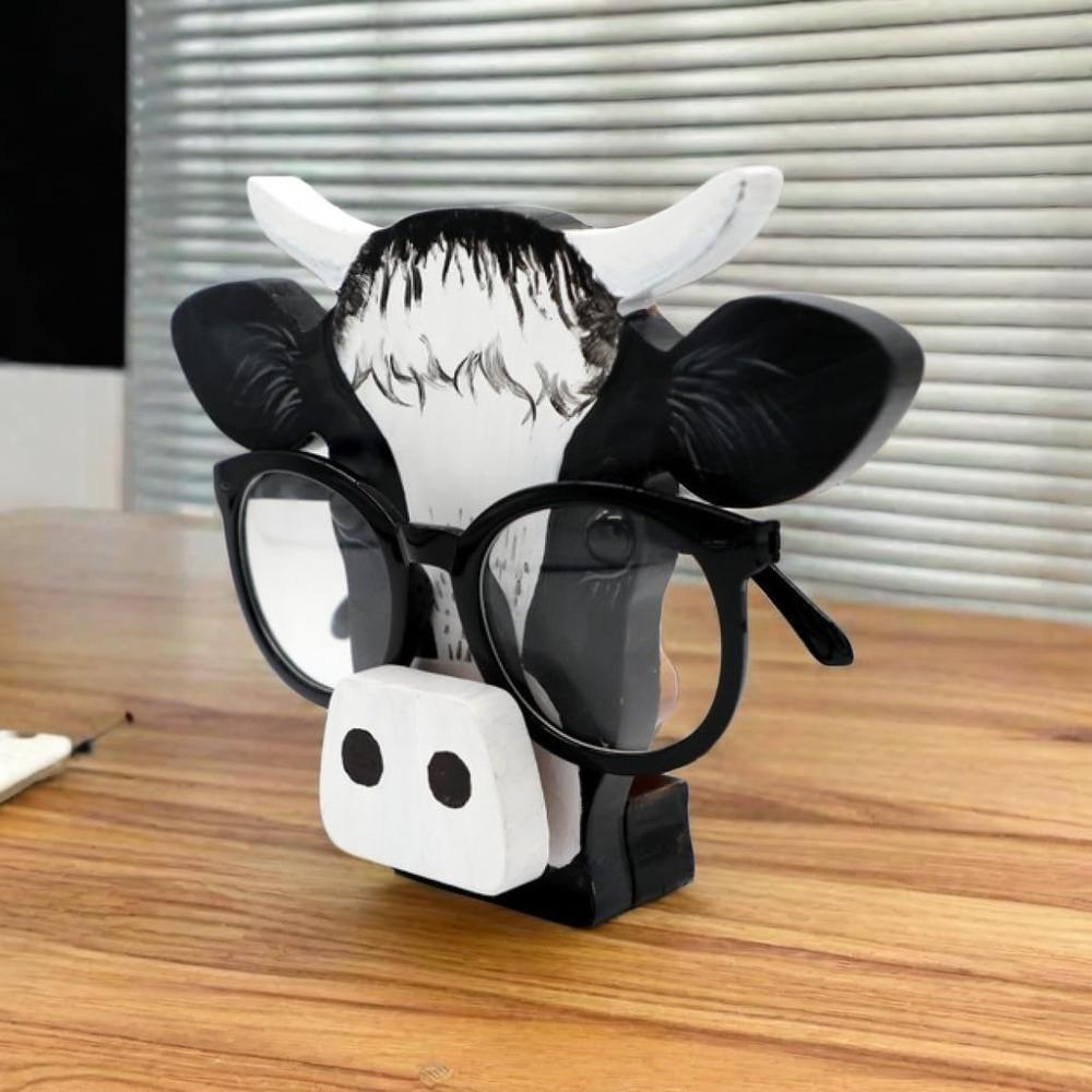 Creative Animal Glasses Display Wooden Storage Ornaments Sunglasses Wooden Stand Home Office Display Rack