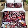 Anime Duvet Cover Pillowcase Bedding Set H-Helluva Boss Adult Boy Girl Bedroom Decoration Children Single Double Large Size
