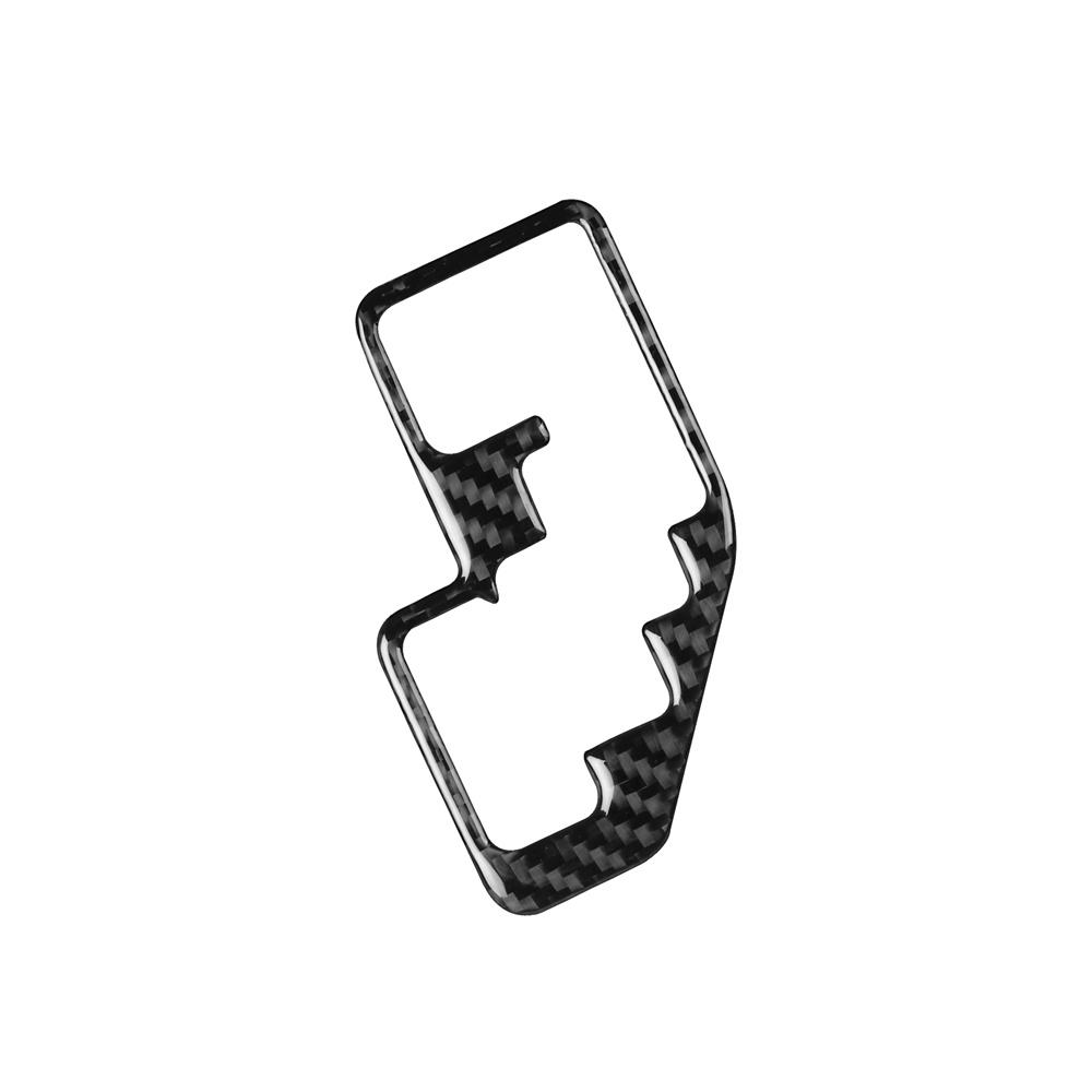 Carbon Fiber Console Gear Shift Panel Kit Trim Cover Fits For Toyota Camry 2012-