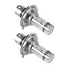 2x 8000K High Power H4 HB2 COB LED Fog Driving Headlight Light Bulb White