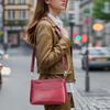Genuine Leather Retro Large Capacity Bag Women's Bag Shoulder Armpit Commuter Crossbody Bag
