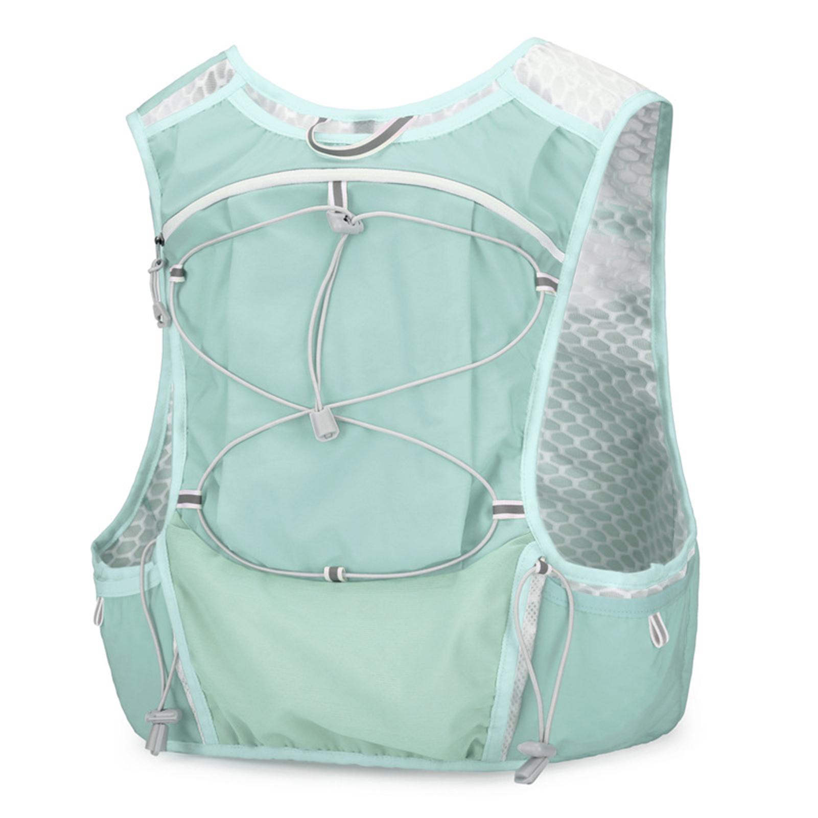 Жилет для питья, дышащий рюкзак для питья, большой емкости, рюкзак для бега с 2 л воды no Water Bladder зелёный