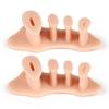 Four-Hole Soft Toe Separator for Bunions and Overlapping Toes
