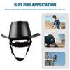 Hochdichter Polyethylen-Schutzhelm Cowboy-Stil Vollrand-Schutzhelm Für die Arbeit im Freien
