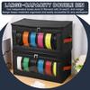 2 Pack Filament Storage Box 3D Printer Filament Storage Container Holds 3D Printing Accessories Holder Rack for Office Lab