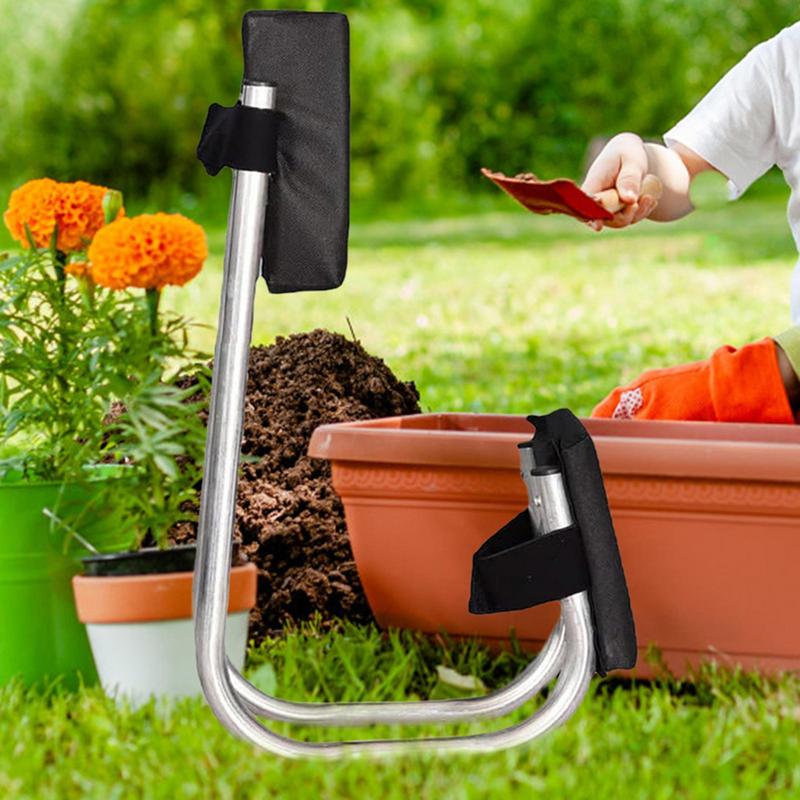 Portable Kneeling Stool Portable Garden Kneeler Seat Protecting Knees Foam Knee Pad Mat Cushion Labor-Saving Tools for Farm Work