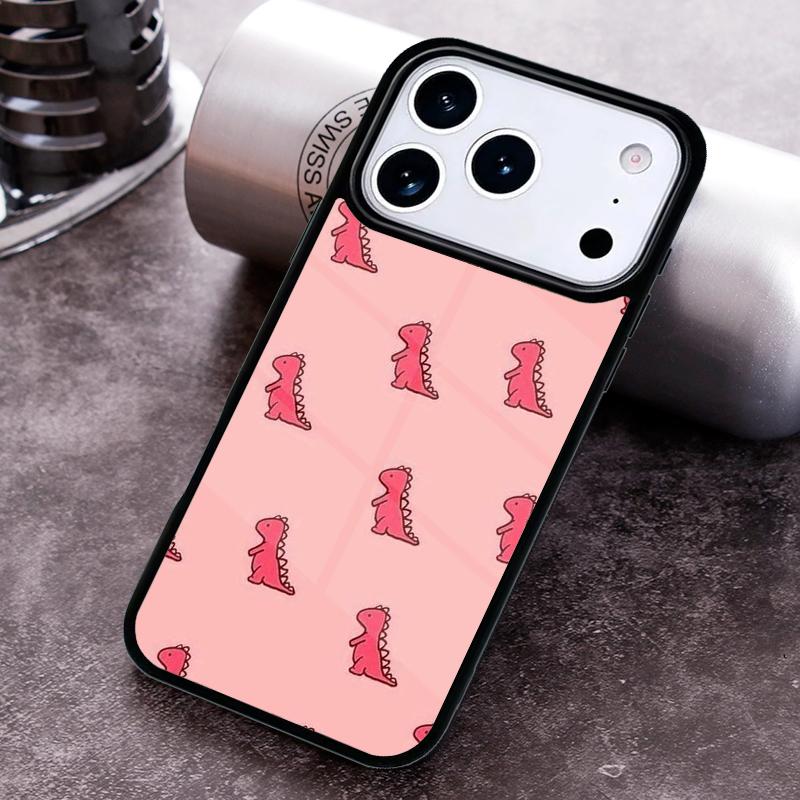 

Cute Dino Phone Case For iPhone 17 16 15 14 13 12 11 Pro Max Plus 17Air Soft Silicone Cover iPhone 13 Pro