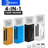 Card Reader 4 Ports USB2.0 Memory SD TF Card SDHC MMC/RS MMC TF MS/MS PRO/MS DUO M2 Adapter for Laptop Desktop PC Accessories