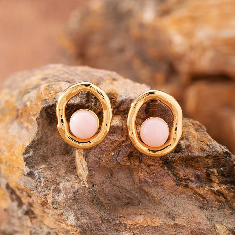 Natural Sea Pattern Stone Hetian Jade Pearl Colored Treasure Necklace Women'S S925 Sterling Silver Pendant Simple Fashion Design Jewelry