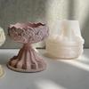 Crystal Lotus Flower Tealight Resin Mould Lotus Candlestick Epoxy Casting Mould