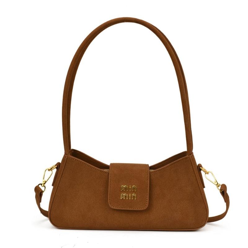 New single shoulder handbag trendy fashion versatile autumn and winter retro underarm bag women