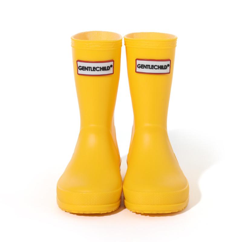 Wasserdichte Kinder-Regenstiefel mit rutschfester Sohle für Jungen und Mädchen, Alter 2-8 Jahre - Original Einfache Qualität