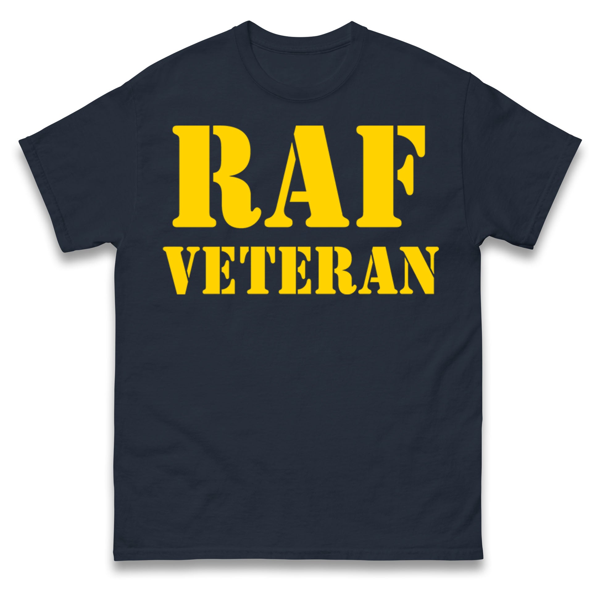 RAF Veteran T Shirt Tshirt Mens Womens Unisex Tops Tees 4XL